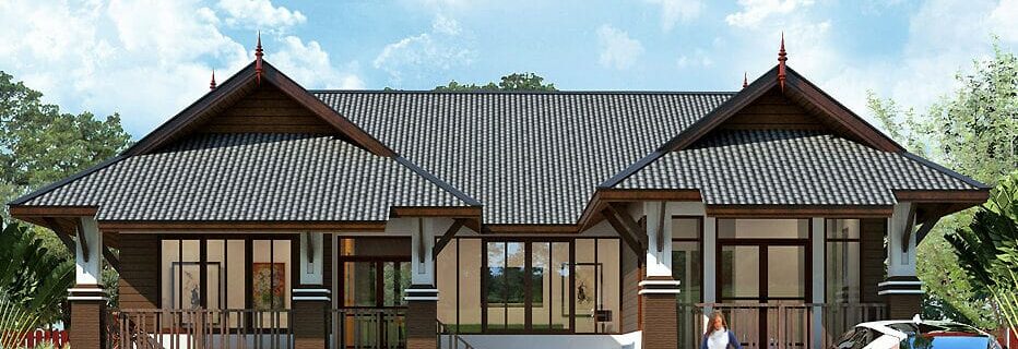 Guidelines for building an applied Thai style house