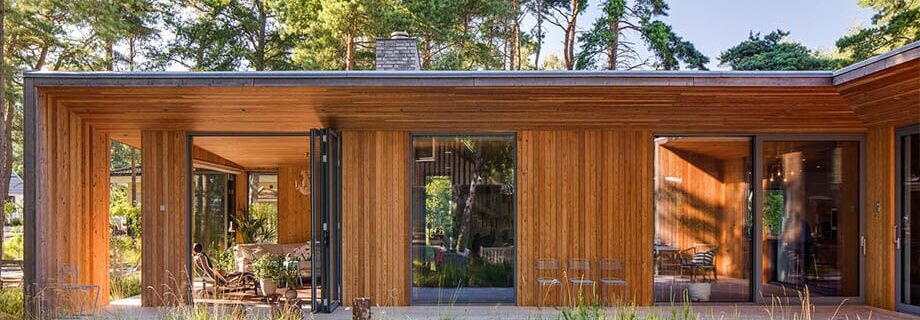 Design guidelines for modern wooden houses